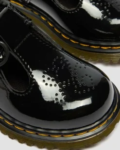 Dr. Martens New And Featured|Toddler & 2-4 Years*Toddler Polly II Heart Patent Leather Shoes Patent Lamper