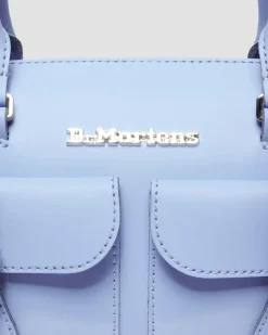 Dr. Martens New And Featured|Accessories*Top Handle Kiev & Patent Leather Bag in Cornflower Blue CORNFLOWER BLUE — Kiev+Patent Lamper