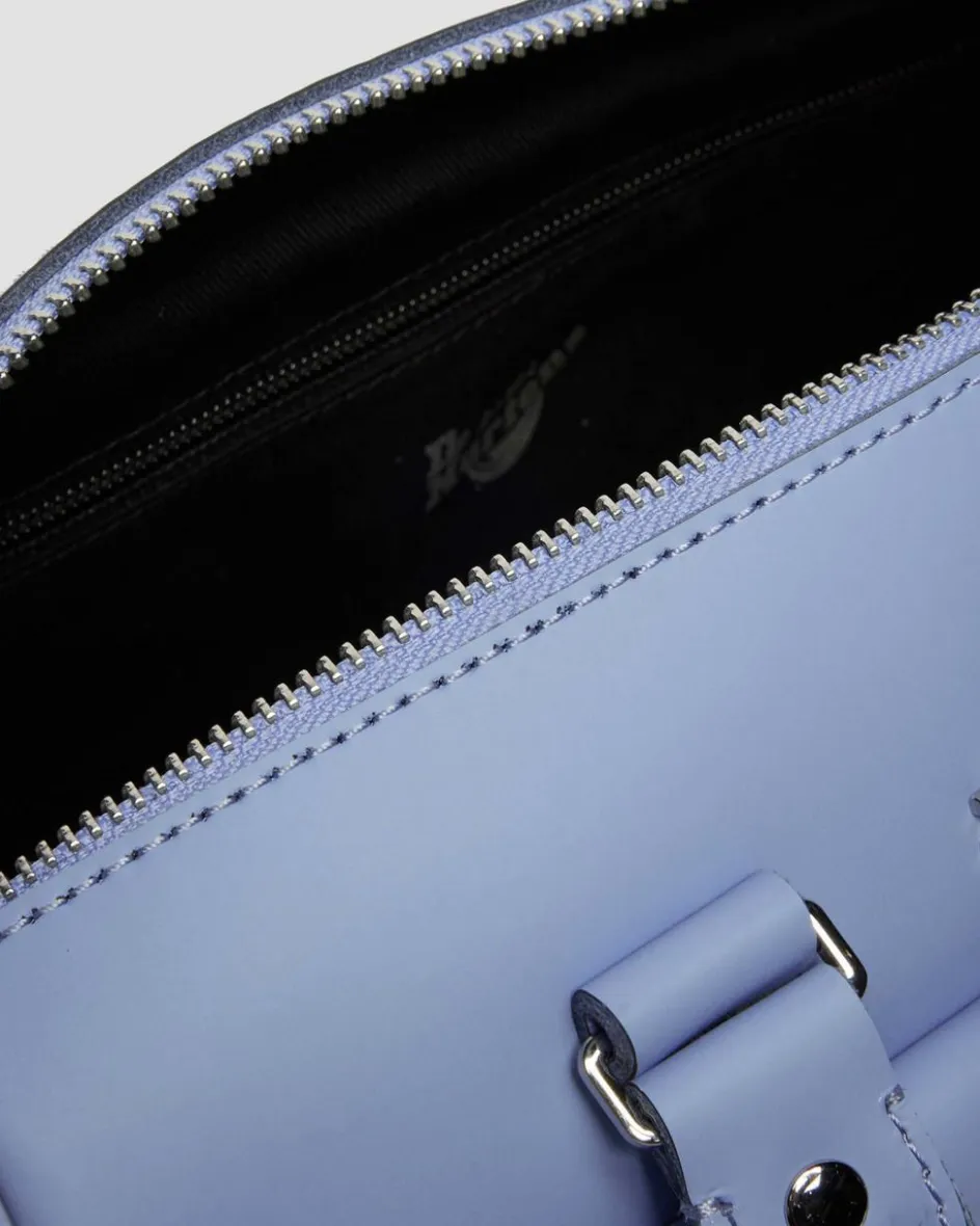 Dr. Martens New And Featured|Accessories*Top Handle Kiev & Patent Leather Bag in Cornflower Blue CORNFLOWER BLUE — Kiev+Patent Lamper