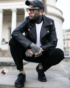Dr. Martens Originals|Shoes*Vegan 1461 Felix Oxford Shoes in Black Black — Felix Rub Off