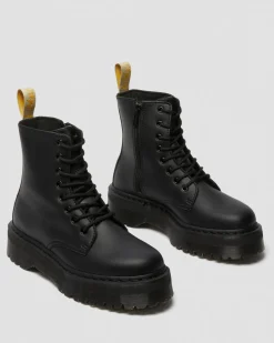 Dr. Martens New And Featured|Boots*Vegan Jadon II Boot Mono Platforms in Black Black — Felix Rub Off