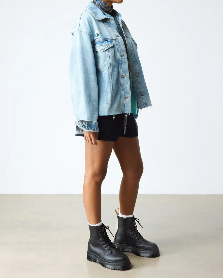 Dr. Martens New And Featured|Boots*Vegan Jadon II Boot Mono Platforms in Black Black — Felix Rub Off