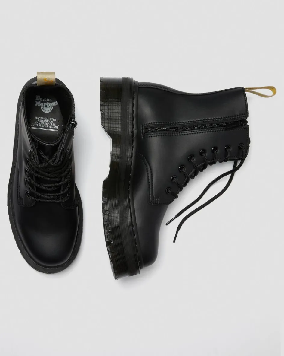 Dr. Martens New And Featured|Boots*Vegan Jadon II Boot Mono Platforms in Black Black — Felix Rub Off