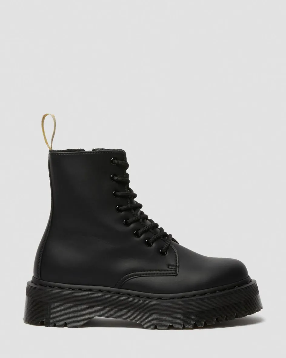 Dr. Martens New And Featured|Boots*Vegan Jadon II Boot Mono Platforms in Black Black — Felix Rub Off