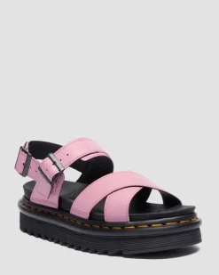 Dr. Martens Sandals|New And Featured*Voss II Athena Leather Strap Sandals in Dusty Rose DUSTY ROSE — Athena