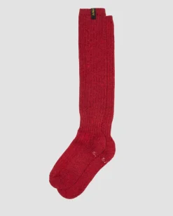 Dr. Martens Accessories|Accessories*WARMWAIR ORGANIC COTTON BLEND SOCKS in Vibrant Red VIBRANT RED — Organic Cotton Blend