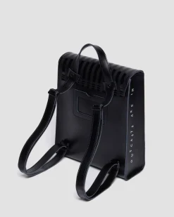 Dr. Martens Collaborations|Collaborations*WEDNESDAY LEATHER MINI BACKPACK in Black Black — Smooth+Kiev