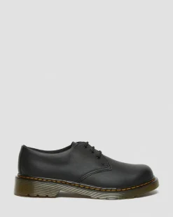 Dr. Martens Youth & 8-14 Years*Youth 1461 Softy T Leather Shoes in Black Black — Softy T