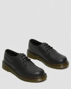 Dr. Martens Youth & 8-14 Years*Youth 1461 Softy T Leather Shoes in Black Black — Softy T