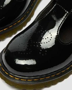 Dr. Martens Youth & 8-14 Years|New And Featured*Youth Polly II Heart Patent Leather Shoes Patent Lamper