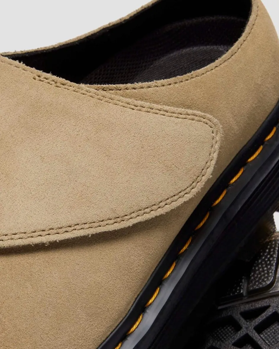 Dr. Martens Mules|Shoes*Zebzag Anywair Suede Mules in Savannah Tan Savannah Tan — Bronx Suede