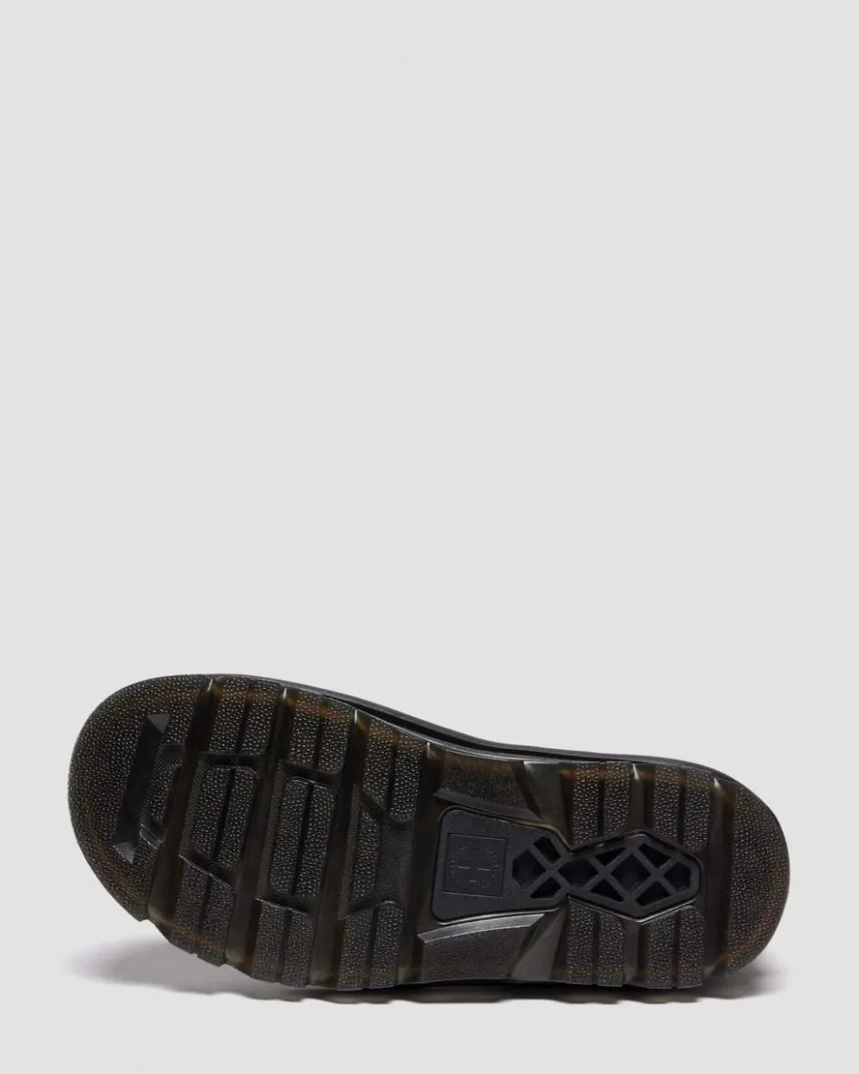 Dr. Martens Boots|Zebzag: The Art Of Comfort*Zebzag Laceless Slip On Leather Boots in Dark Brown Dark Brown — Wyoming