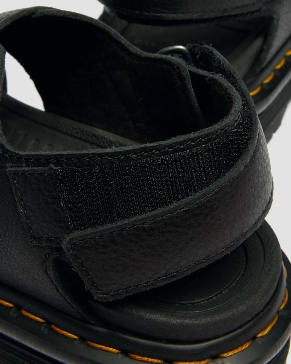 Dr. Martens New And Featured|Sandals*Zebzag Pisa Platform Sandals in Black Black — Pisa