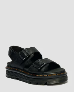 Dr. Martens New And Featured|Sandals*Zebzag Pisa Platform Sandals in Black Black — Pisa