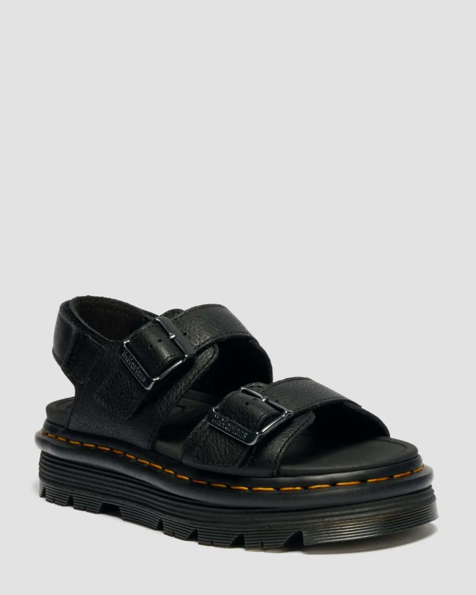Dr. Martens New And Featured|Sandals*Zebzag Pisa Platform Sandals in Black Black — Pisa