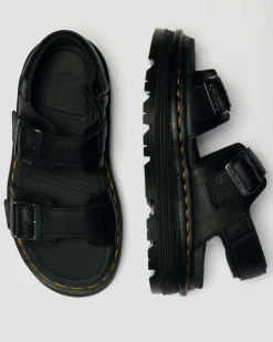 Dr. Martens New And Featured|Sandals*Zebzag Pisa Platform Sandals in Black Black — Pisa
